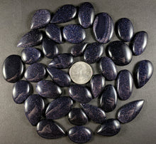 Load image into Gallery viewer, Blue Goldstone Cabochons