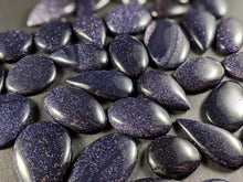 Load image into Gallery viewer, Blue Goldstone Cabochons