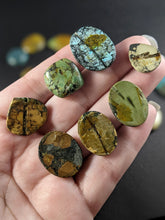 Load image into Gallery viewer, Tibetan Turquoise Cabochons