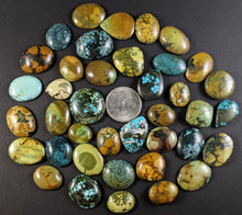 Load image into Gallery viewer, Tibetan Turquoise Cabochons