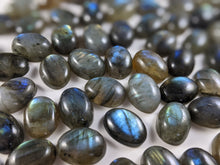 Load image into Gallery viewer, Labradorite Oval Cabochons - 13x18mm
