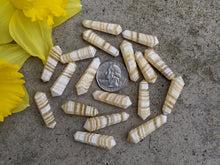 Load image into Gallery viewer, Banded Yellow Calcite Double Terminated Points