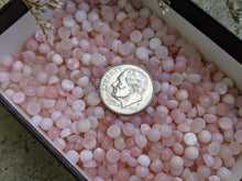 Load image into Gallery viewer, Pink Peruvian Opal Cabochons - 4mm Round