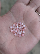 Load image into Gallery viewer, Pink Peruvian Opal Cabochons - 4mm Round