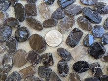 Load image into Gallery viewer, Closeout Smoky Quartz Raw Cabochons