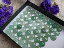 Load image into Gallery viewer, Green Aventurine Round Cabochons - 8mm