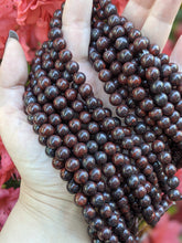 Load image into Gallery viewer, Red Brecciated Jasper 8mm Round Beads