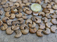 Load image into Gallery viewer, Picture Jasper Crescent Moon Beads