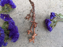 Load image into Gallery viewer, Handmade Copper Twig Pendant