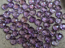 Load image into Gallery viewer, Amethyst Cushion (Square) Rose Cuts - 7mm