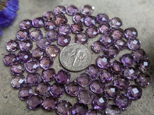 Load image into Gallery viewer, Amethyst Cushion (Square) Rose Cuts - 7mm