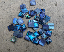 Load image into Gallery viewer, Abalone Square Cabochons - 6mm