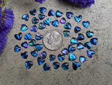 Load image into Gallery viewer, Abalone Heart Cabochons