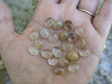 Load image into Gallery viewer, Golden Rutilated Quartz Oval Cabochons
