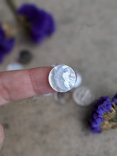 Load image into Gallery viewer, Mother of Pearl Carved Moon Cabochons