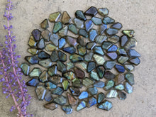 Load image into Gallery viewer, Labradorite Coffin Cabochons - Small