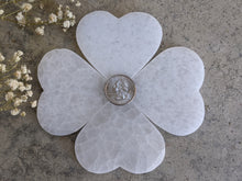 Load image into Gallery viewer, Selenite Heart Plates - Small