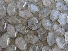 Load image into Gallery viewer, Quartz Faceted Pentagon Cabochons