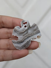Load image into Gallery viewer, Chalcedony Rosette Druzy Ghosts
