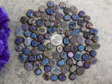 Load image into Gallery viewer, Titanium Druzy Agate Mixed Cabochons - Clearance