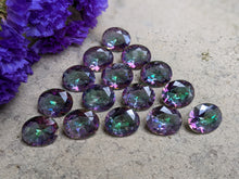 Load image into Gallery viewer, Mystic Quartz Oval Facets - 10x12mm