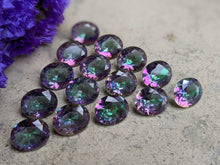 Load image into Gallery viewer, Mystic Quartz Oval Facets - 10x12mm