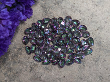 Load image into Gallery viewer, Mystic Quartz Teardrop Facets - 6x8mm
