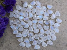 Load image into Gallery viewer, Moonstone "D" / Half Moon Rose Cuts