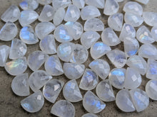 Load image into Gallery viewer, Moonstone "D" / Half Moon Rose Cuts