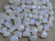 Load image into Gallery viewer, Moonstone "D" / Half Moon Rose Cuts
