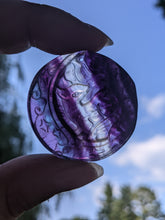 Load image into Gallery viewer, Fluorite Carved Kitsune Fox Pendant