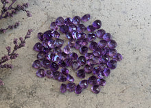 Load image into Gallery viewer, Amethyst Wide Teardrop Facets - 6mm