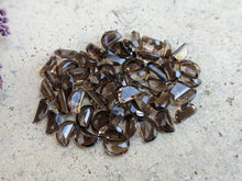 Load image into Gallery viewer, Smoky Quartz Fancy Half Moon Facets
