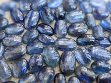 Load image into Gallery viewer, Clearance Imperfect Kyanite Oval Cabochons (Blue)