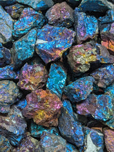 Load image into Gallery viewer, Peacock Ore (Chalcopyrite/Bornite) Nuggets