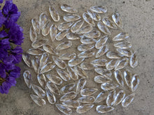 Load image into Gallery viewer, Clear Quartz Rose Cut Teardrops - 6x15mm