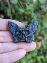 Load image into Gallery viewer, Labradorite Death Head Moth Carving
