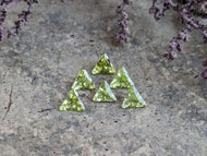 Peridot Triangle Facets