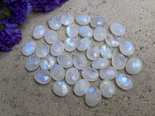 Load image into Gallery viewer, Moonstone Rose Cut Ovals - 7x9mm
