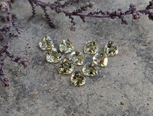 Load image into Gallery viewer, Lemon Quartz Wide Teardrop Facets - 5mm
