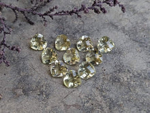 Load image into Gallery viewer, Lemon Quartz Rose Cut Heart Facets - 8mm
