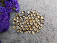 Citrine Teardrop Cabochons - 5x7mm