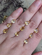 Load image into Gallery viewer, Citrine Teardrop Facets - 5x7mm
