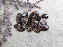 Load image into Gallery viewer, Smoky Quartz Rose Cut Oval Facets - 7x9mm
