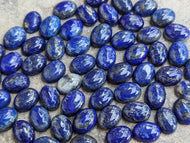 Lapis Lazuli Oval Cabochons - 6x8mm