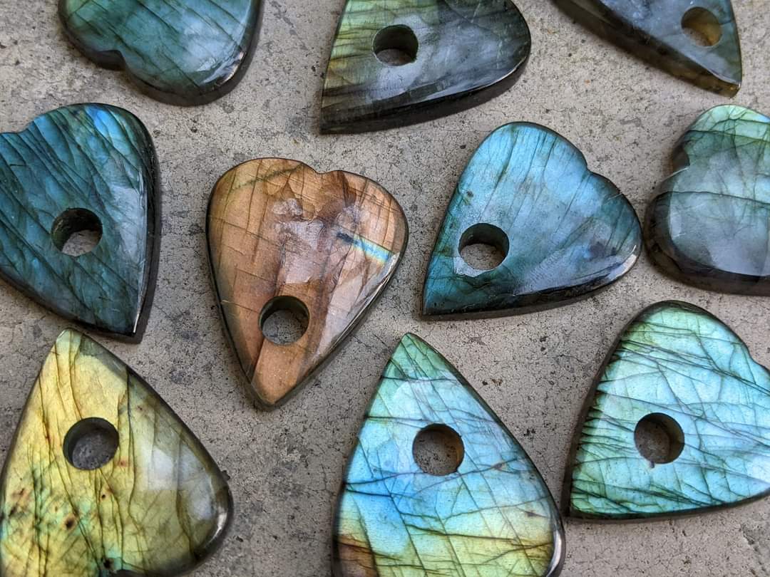 Labradorite Planchette Cabochons - Large