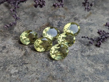 Load image into Gallery viewer, Lemon Quartz Oval Facets - 8x10mm
