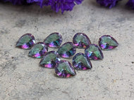 Mystic Quartz Teardrop Facets - 7x9mm