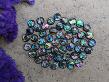 Load image into Gallery viewer, Abalone Round Cabochons - 8mm
