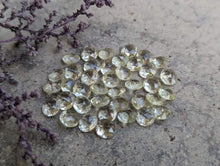 Load image into Gallery viewer, Lemon Quartz Fancy Double Pointed Facets - 6mm
